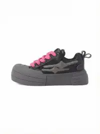 KILLWINNER丨Smile Life Sneaker - Black Samurai