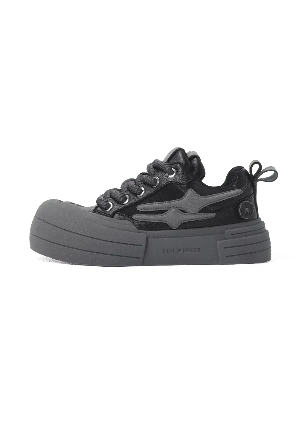 KILLWINNER丨Smile Life Sneaker - Black Samurai
