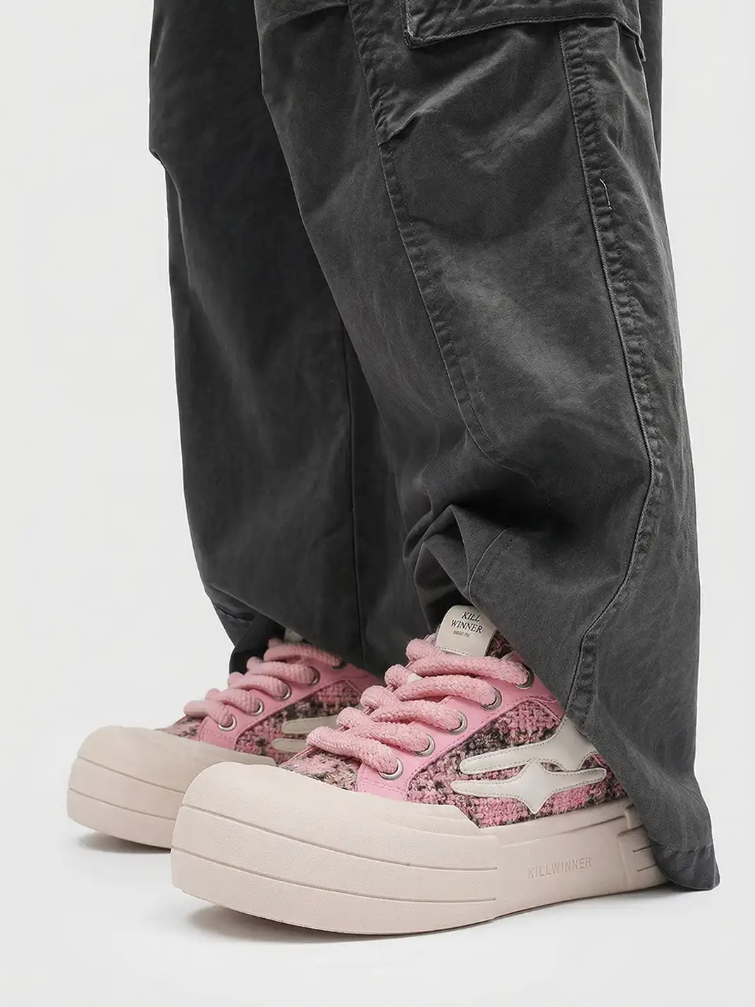 KILLWINNER丨Smile Life Sneaker - Pink