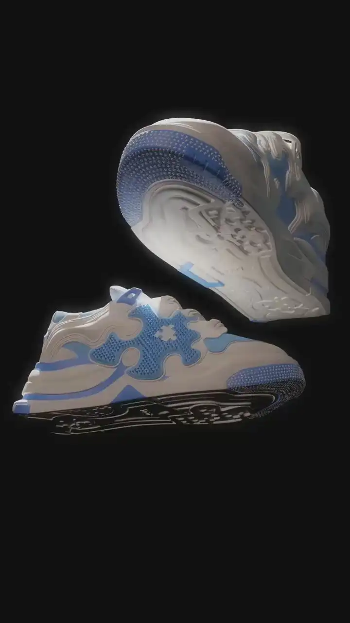 YADcrew | Perceptible Puzzle Shoes Sports Skateboard Shoes