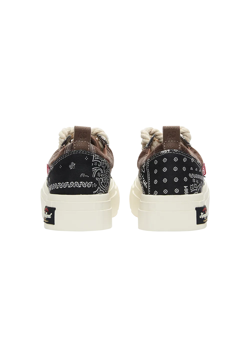 KAALIXTO丨Star Canvas Shoes-Paisley