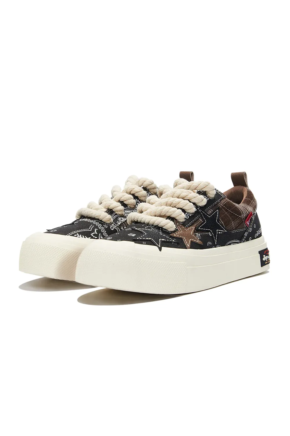 KAALIXTO丨Star Canvas Shoes-Paisley