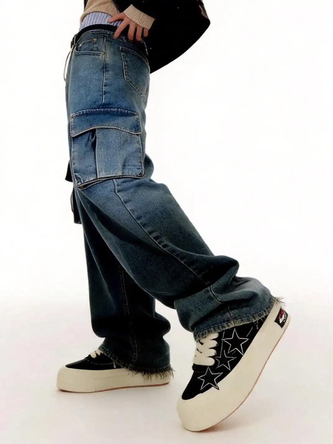 KAALIXTO丨Star Canvas Shoes - Black
