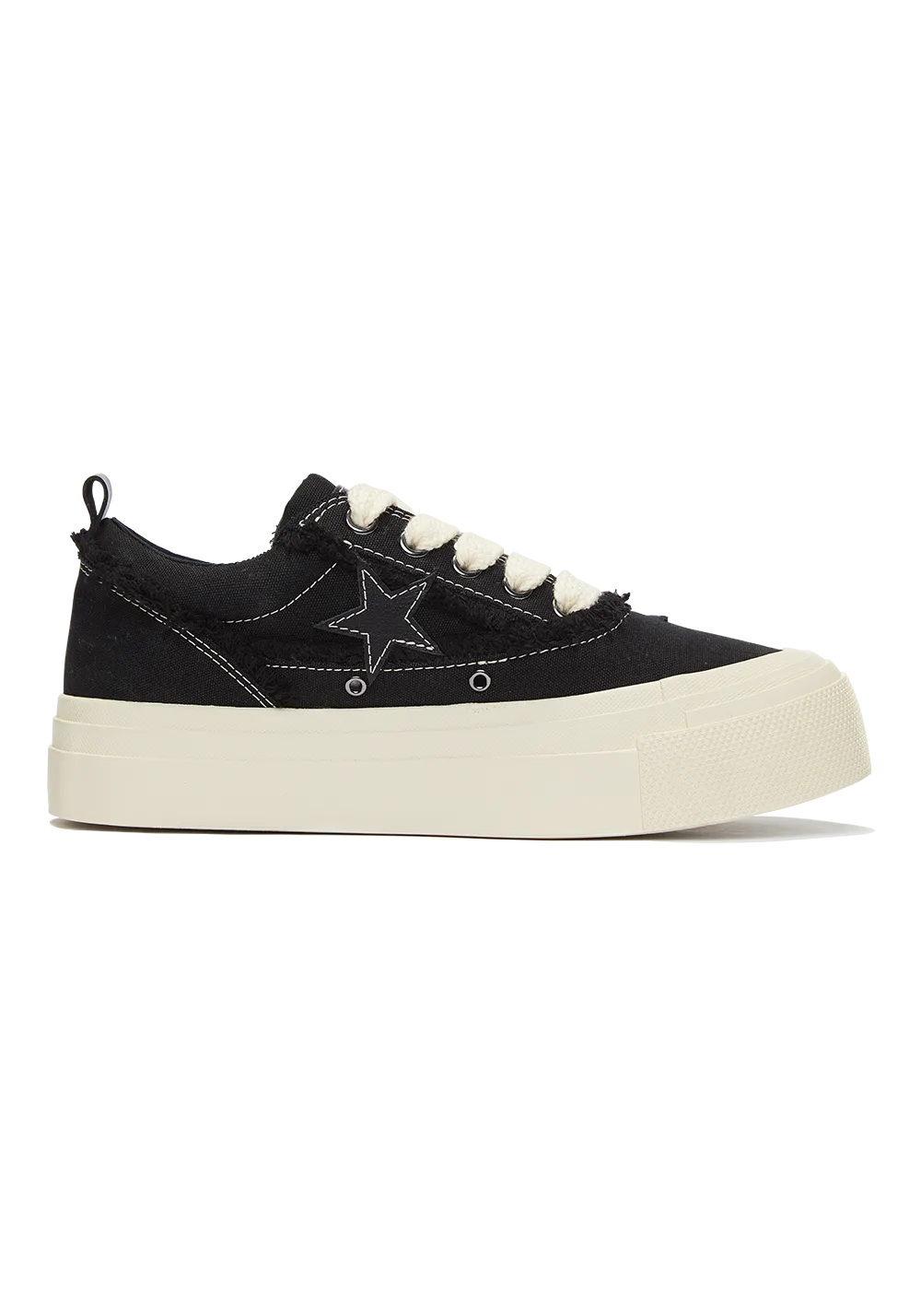 KAALIXTO丨Star Canvas Shoes - Black