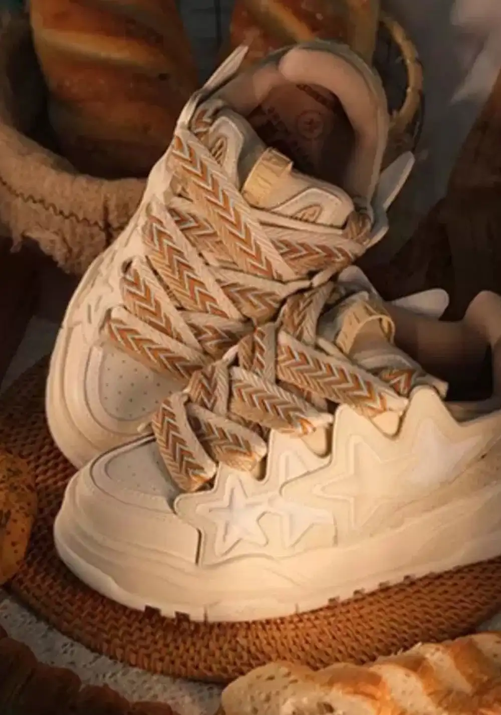 KAALIXTO丨Cream Bread Shoes