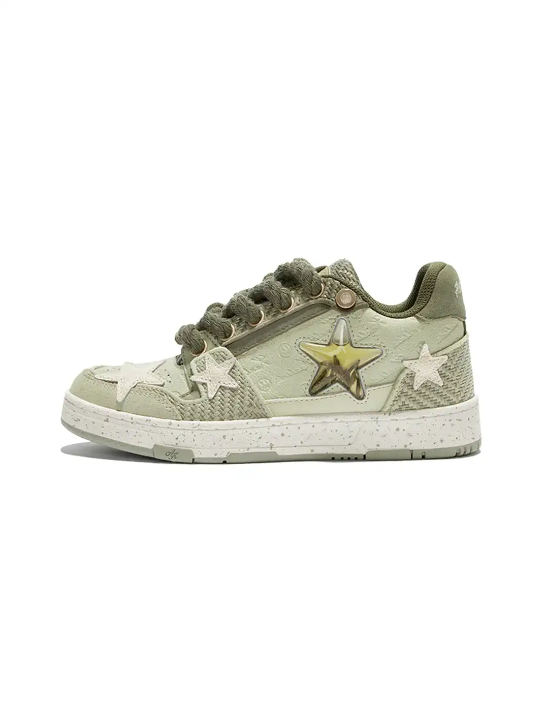 KAALIXTO丨Retro Star Sneakers-West Lake Longjing Tea