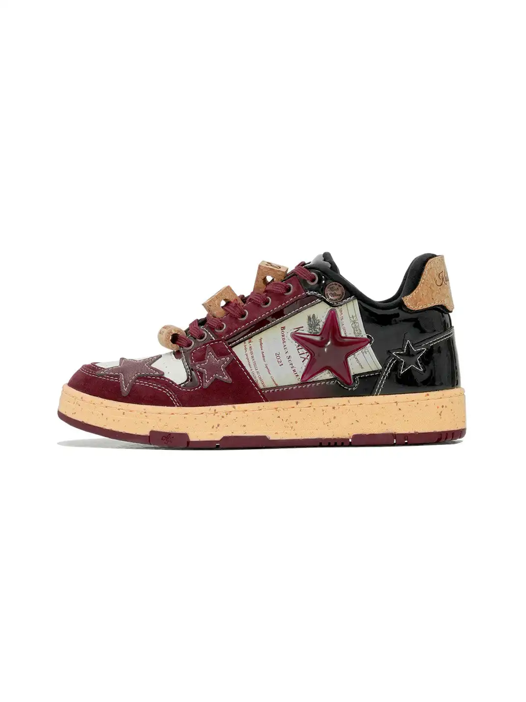 KAALIXTO丨Retro Star Sneakers-Wine Limited