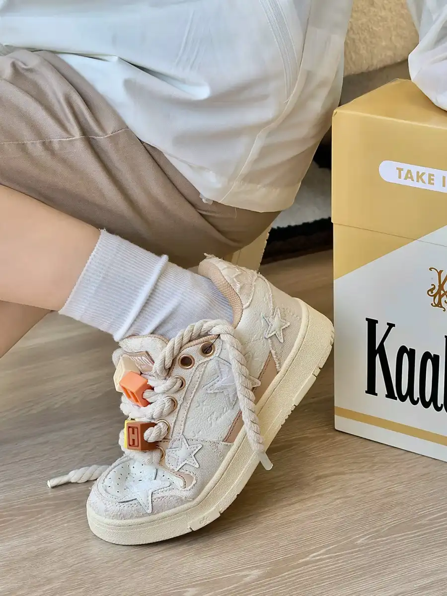 KAALIXTO丨Retro Star Sneakers-Lace Limited - 3