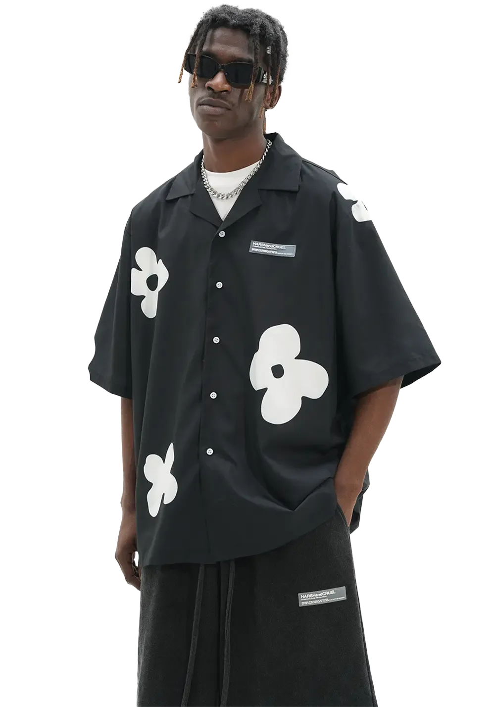Hand-Painted Silhouette Shirt