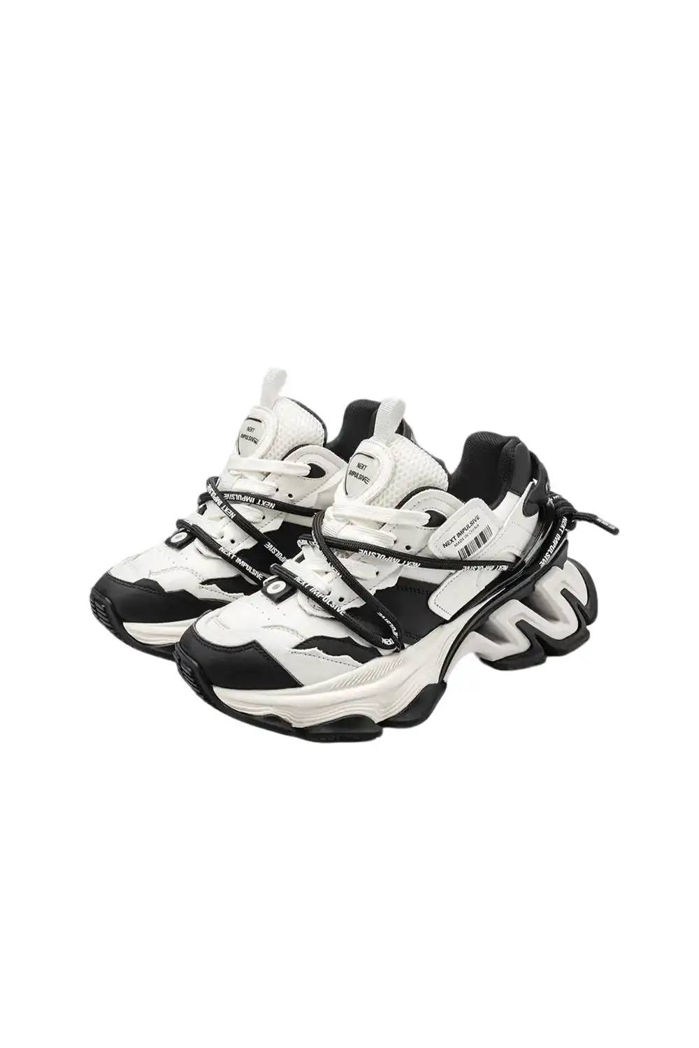 NEXT IMPULSIVE丨Impulse Series Dad Shoes-Black&White