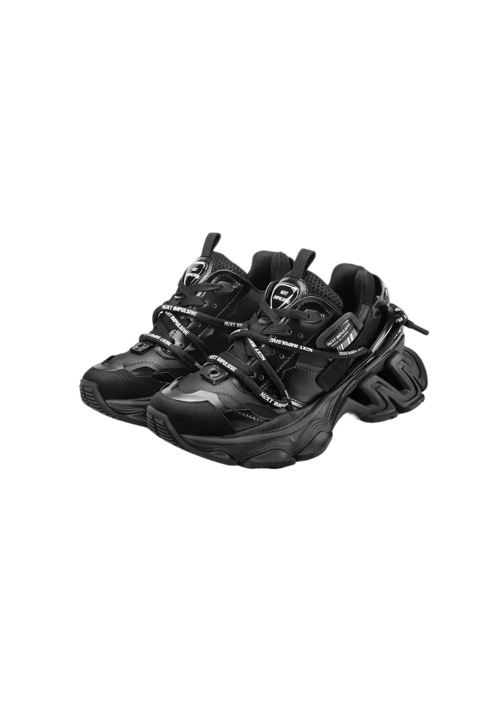 NEXT IMPULSIVE丨Impulse Series Dad Shoes-Black&White