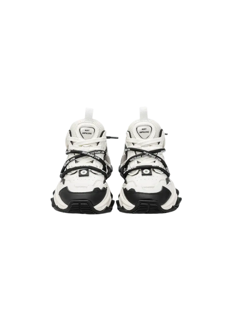 NEXT IMPULSIVE丨Impulse Series Dad Shoes-Black&White - 4