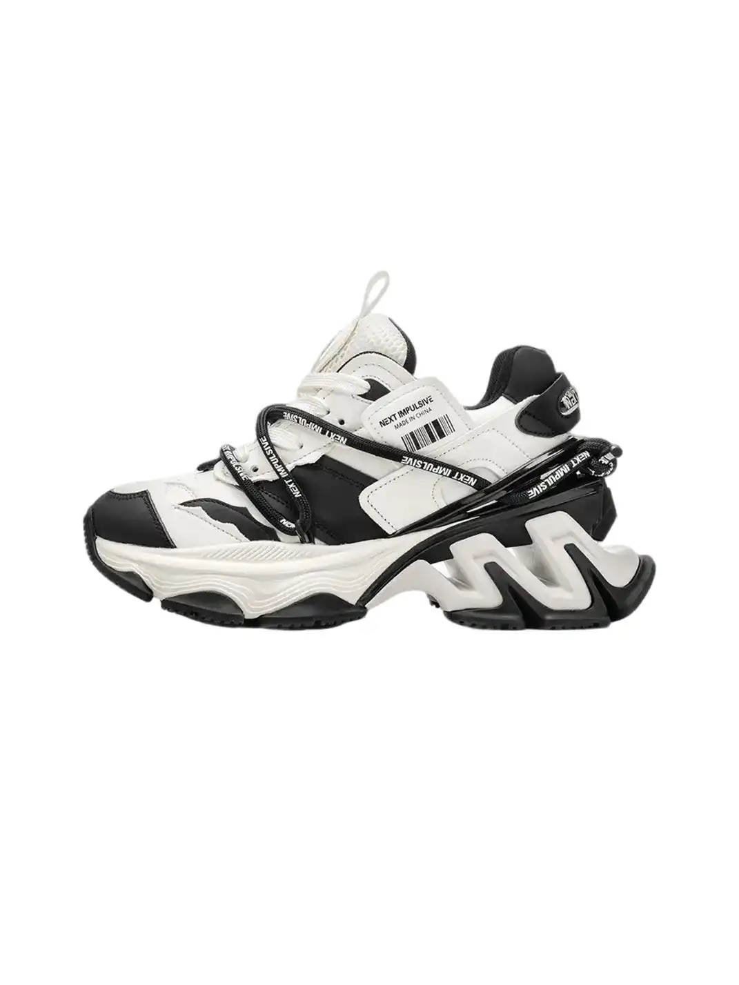NEXT IMPULSIVE丨Impulse Series Dad Shoes-Black&White