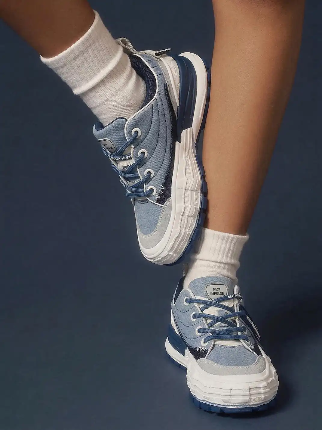 NEXT IMPULSIVE丨Wave Series Sneakers-Blue