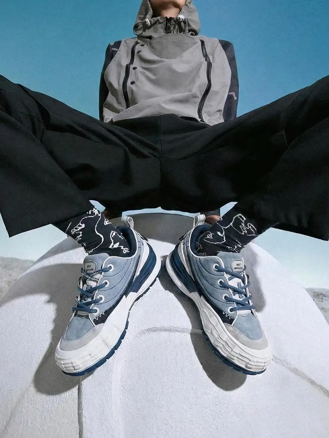 NEXT IMPULSIVE丨Wave Series Sneakers-Blue