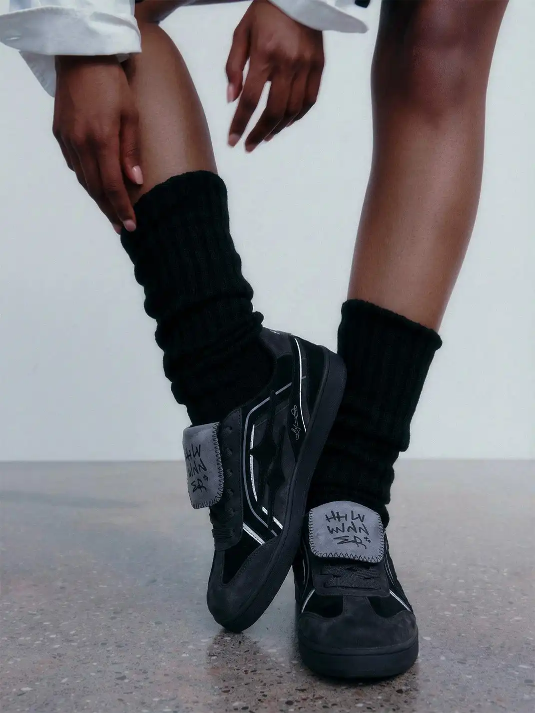KILLWINNER丨Retro Training Sneaker-Black
