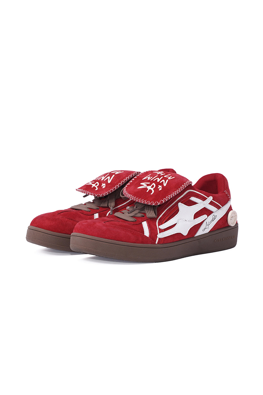 KILLWINNER | Retro Training Sneaker-Red Velvet | PSYLOS1