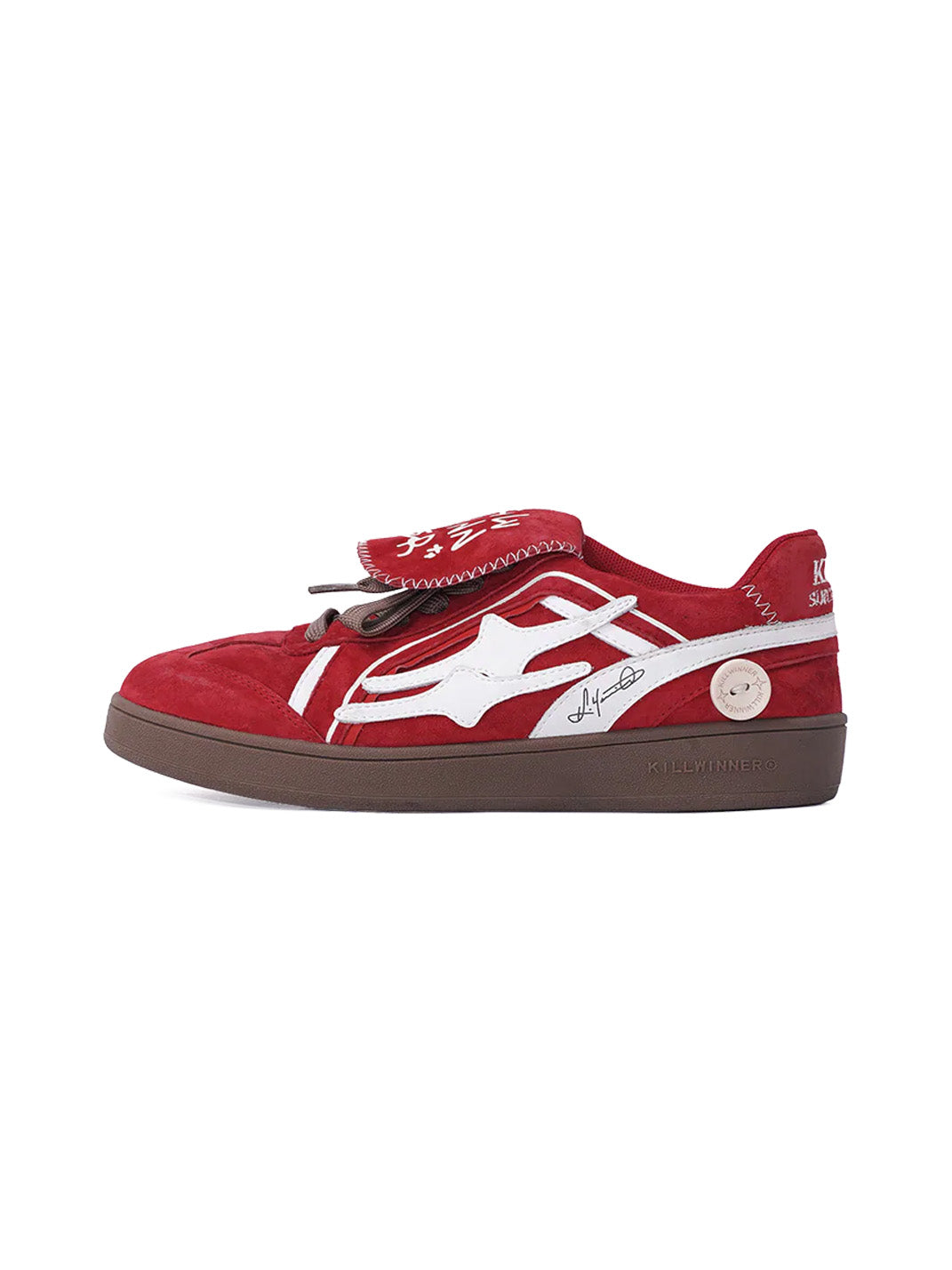 KILLWINNER | Retro Training Sneaker-Red Velvet | PSYLOS1