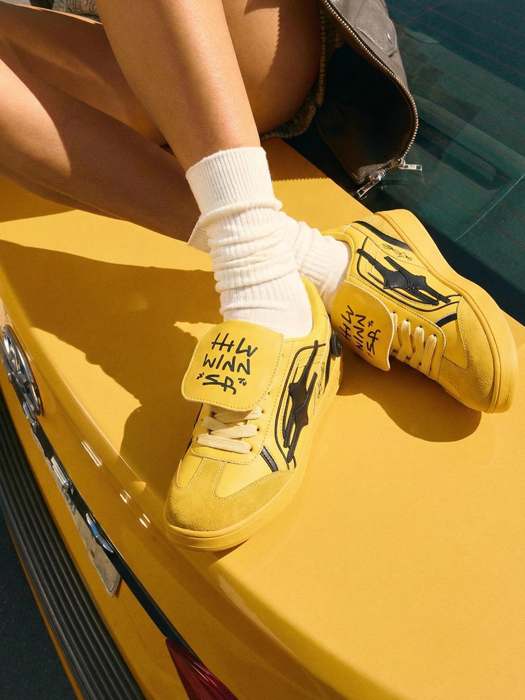 KILLWINNER丨Retro Training Sneaker-Yellow | PSYLOS1