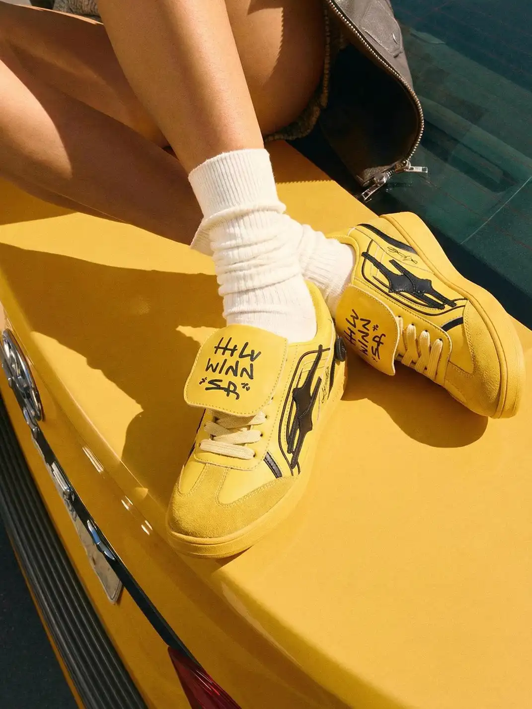 KILLWINNER丨Retro Training Sneaker-Yellow