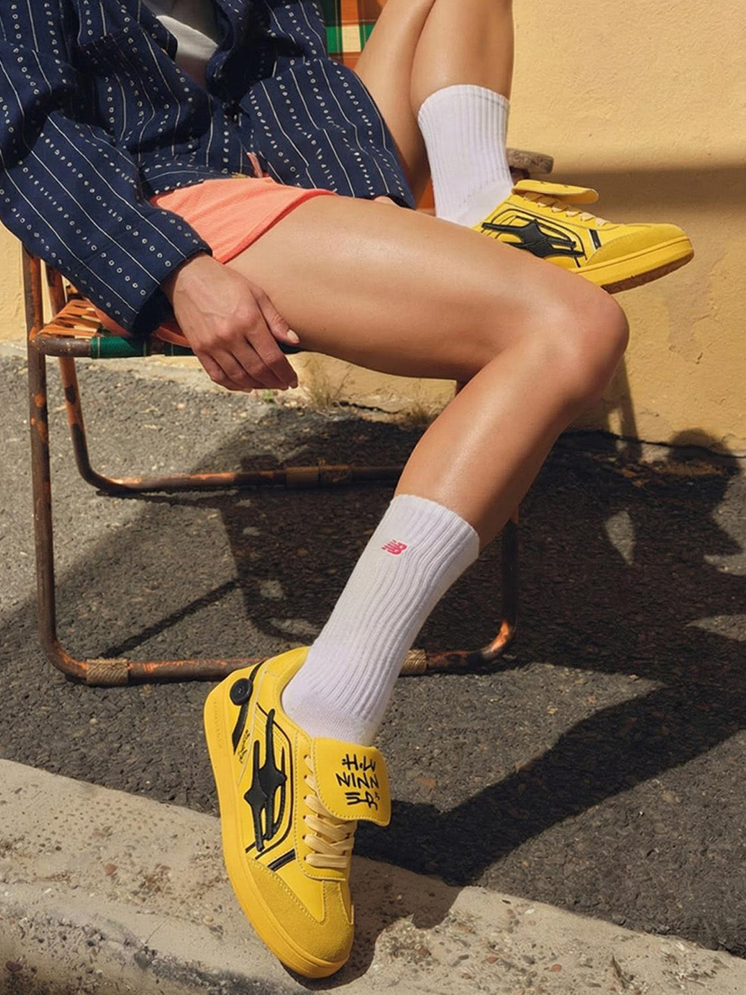 KILLWINNER丨Retro Training Sneaker-Yellow | PSYLOS1