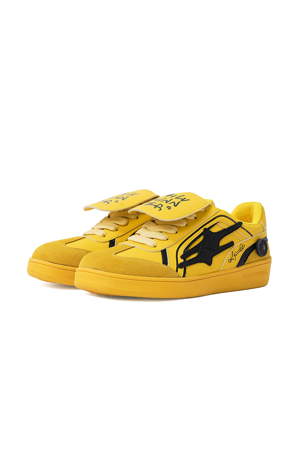 KILLWINNERの黄色スニーカー KILLWINNER丨Retro Training Sneaker-Yellow | PSYLOS1