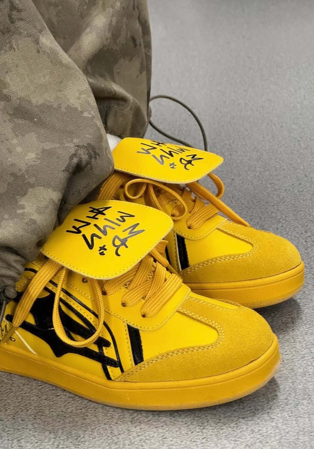 KILLWINNER丨Retro Training Sneaker-Yellow | PSYLOS1