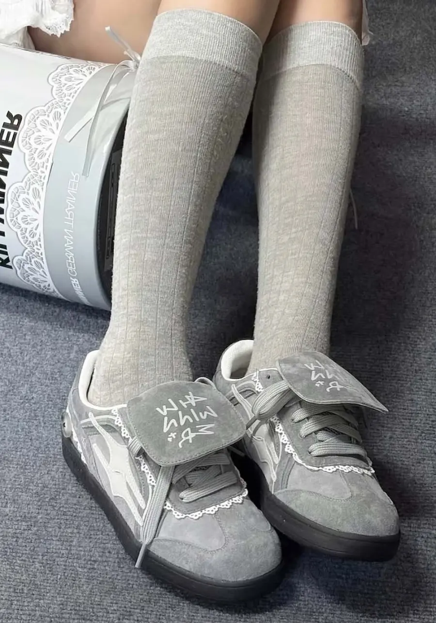 KILLWINNER丨Retro Training Sneaker-Lace Grey - 2