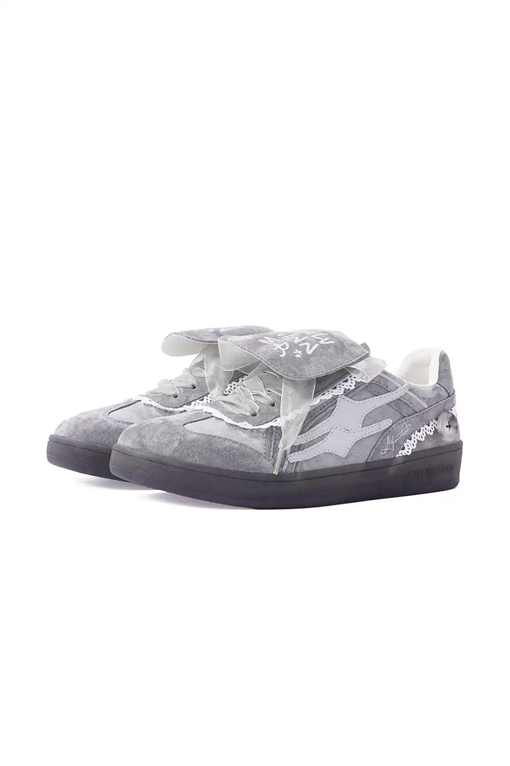KILLWINNER丨Retro Training Sneaker-Lace Grey