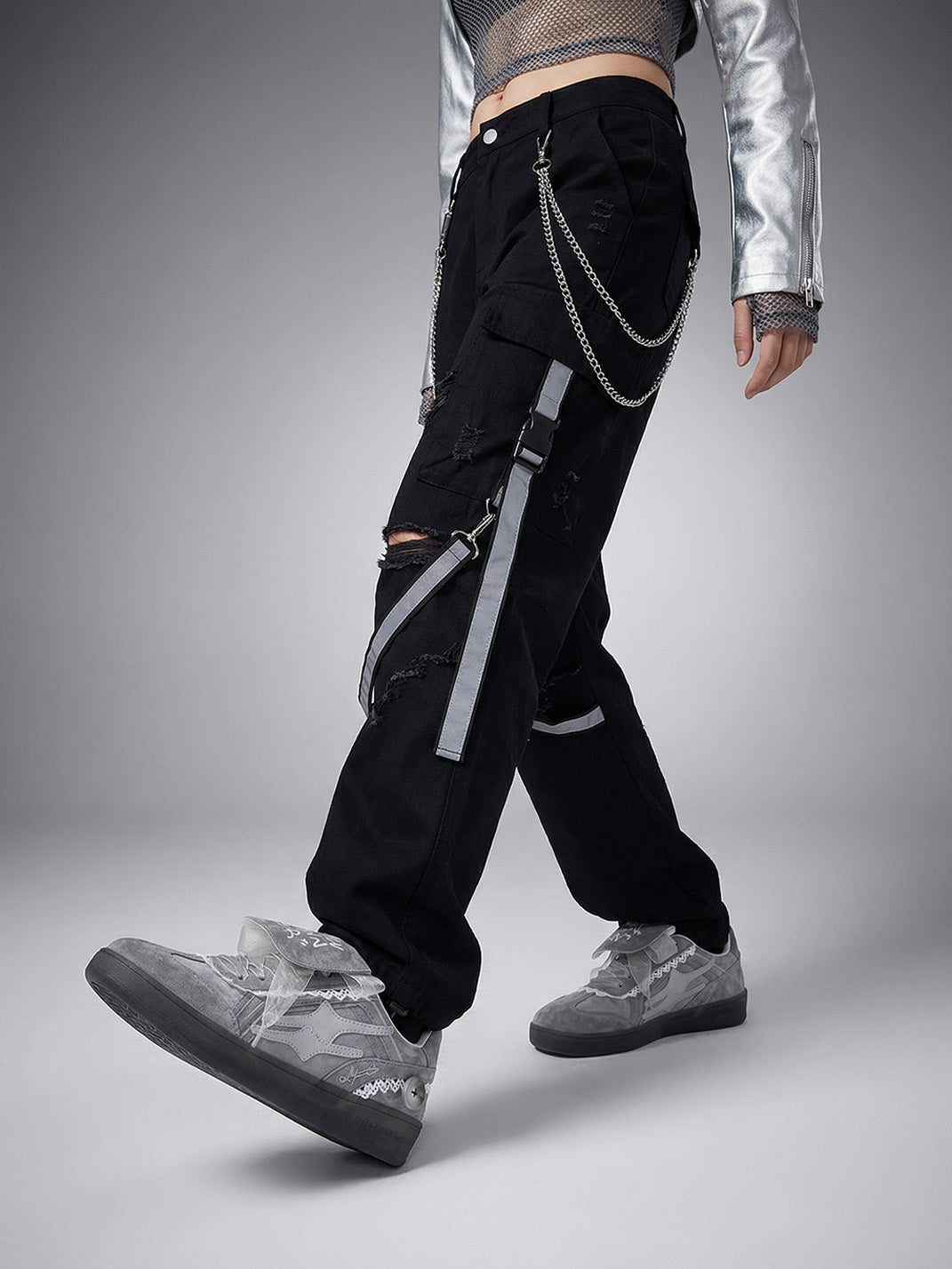 KILLWINNER丨Retro Training Sneaker-Lace Grey | PSYLOS1