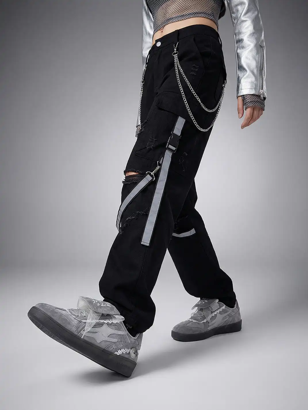 KILLWINNER丨Retro Training Sneaker-Lace Grey