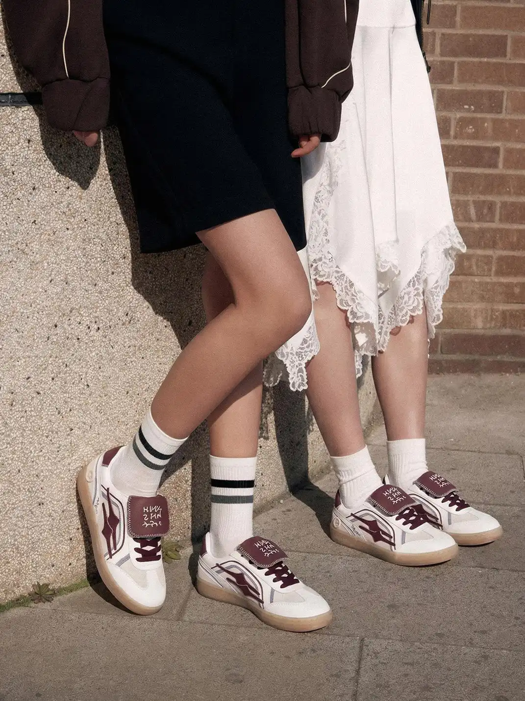 KILLWINNER丨Retro Training Sneaker-Wine Red