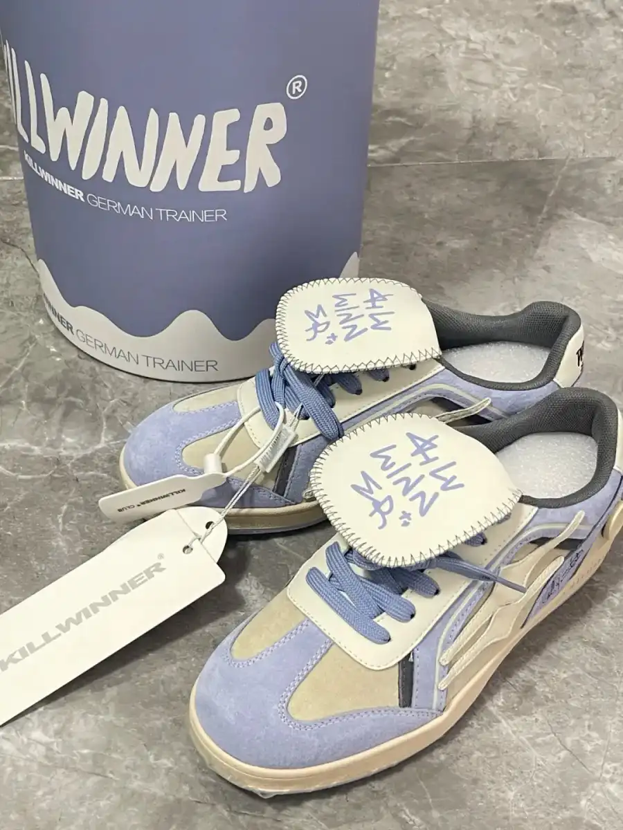 KILLWINNER丨Retro Training Sneaker-Blue - 4