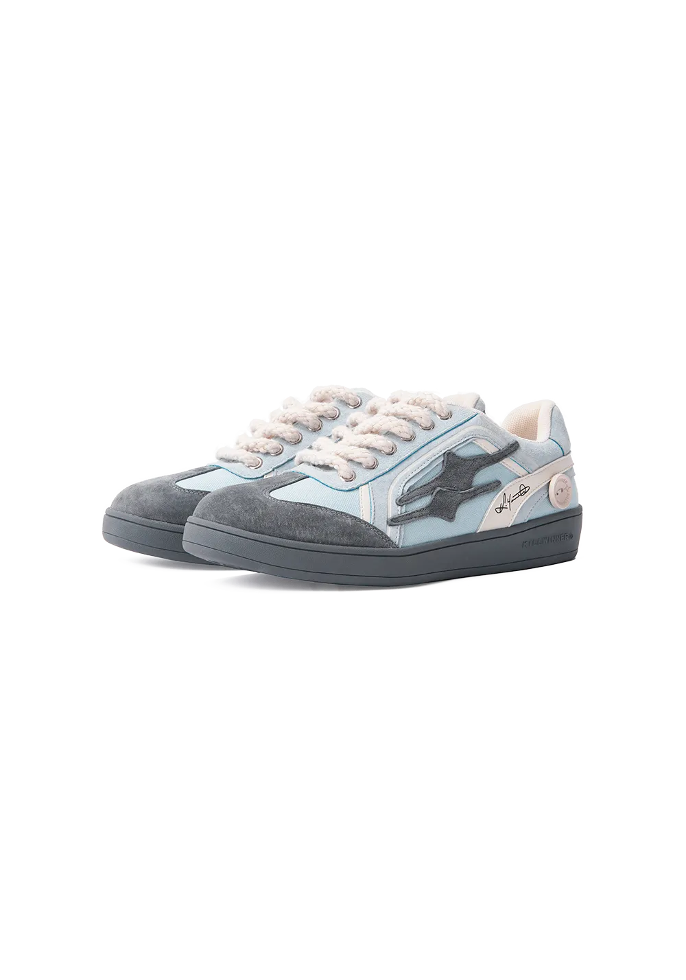 KILLWINNER丨Retro Training Sneaker-Grey Blue