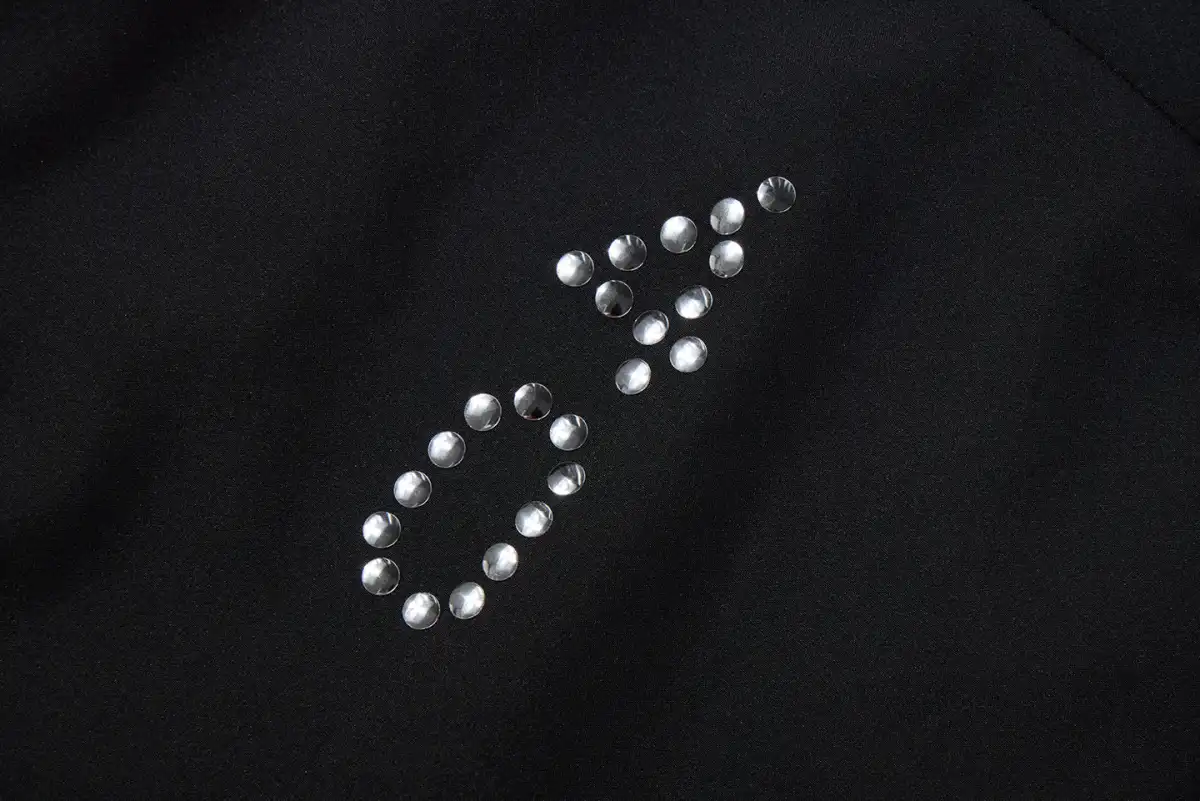Rivet Drawstring Skirt