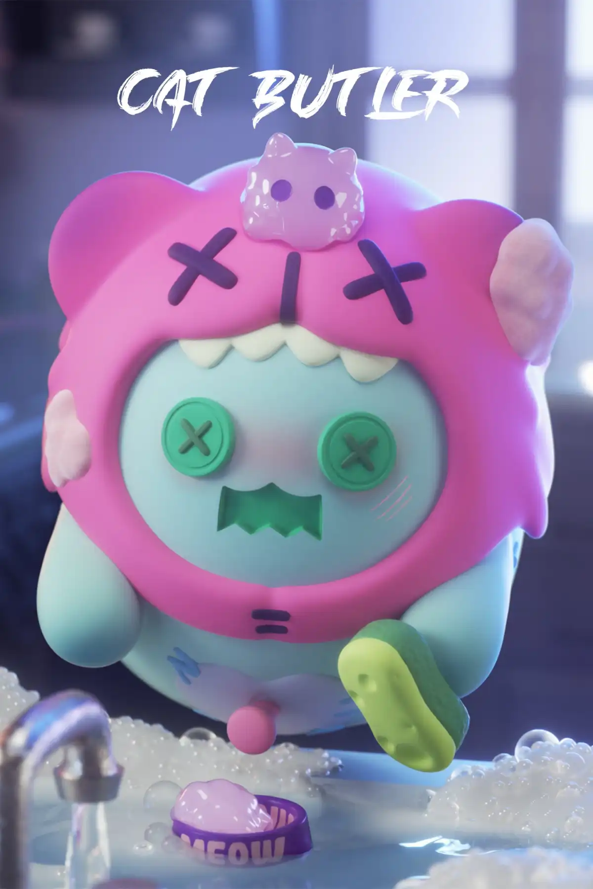 Finding Unicorn | ShinWoo Ghost Bear House Series Blind Box