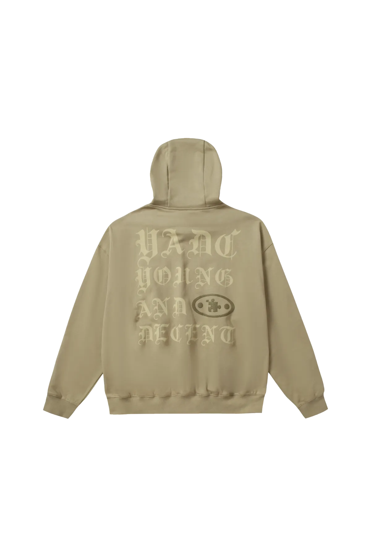 YADcrew | Gothic Hole Hooded Hip-hop Pocket Versatile Sweatshirt