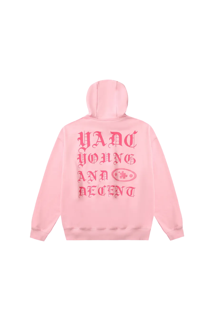 YADcrew | Gothic Hole Hooded Hip-hop Pocket Versatile Sweatshirt - 4