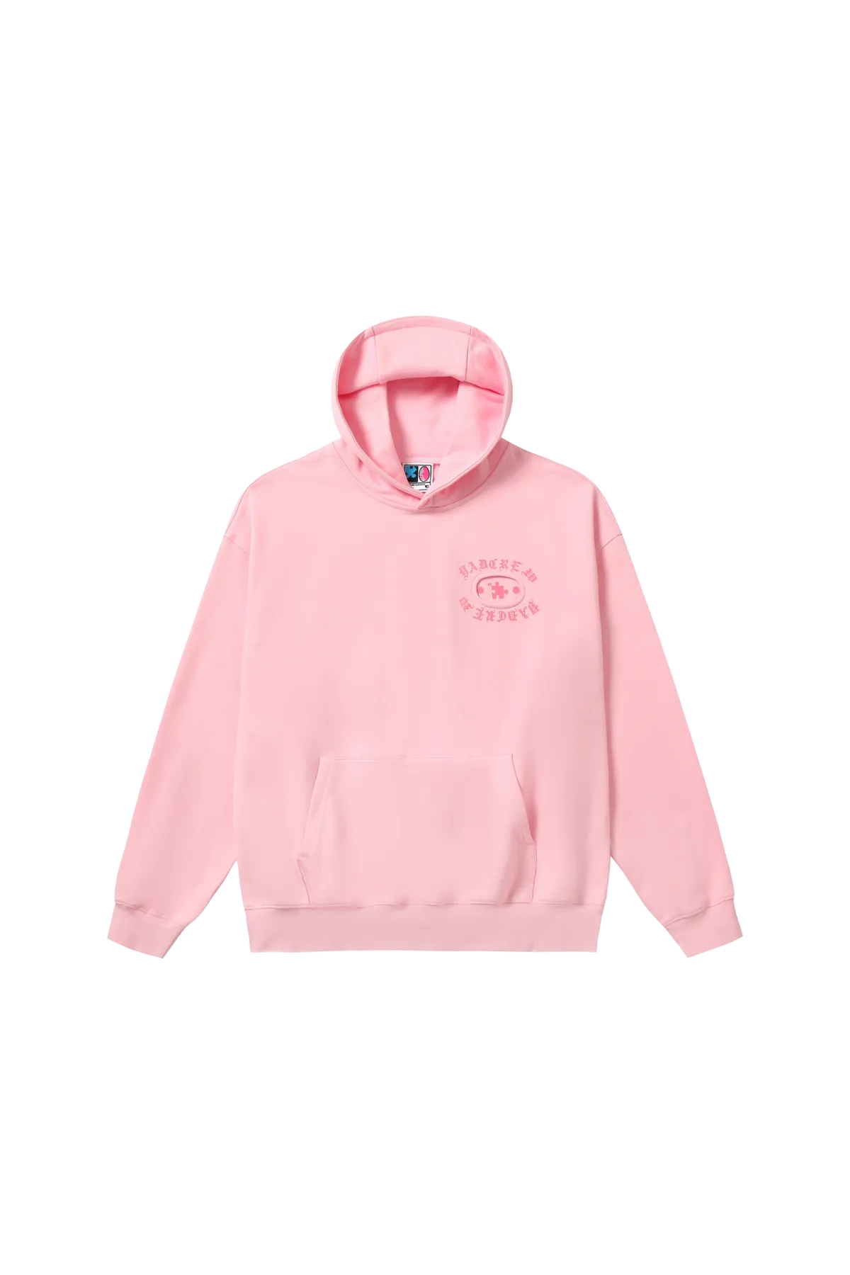YADcrew | Gothic Hole Hooded Hip-hop Pocket Versatile Sweatshirt
