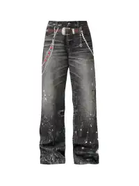 YADcrew丨3D Printed Street Vintage Jeans