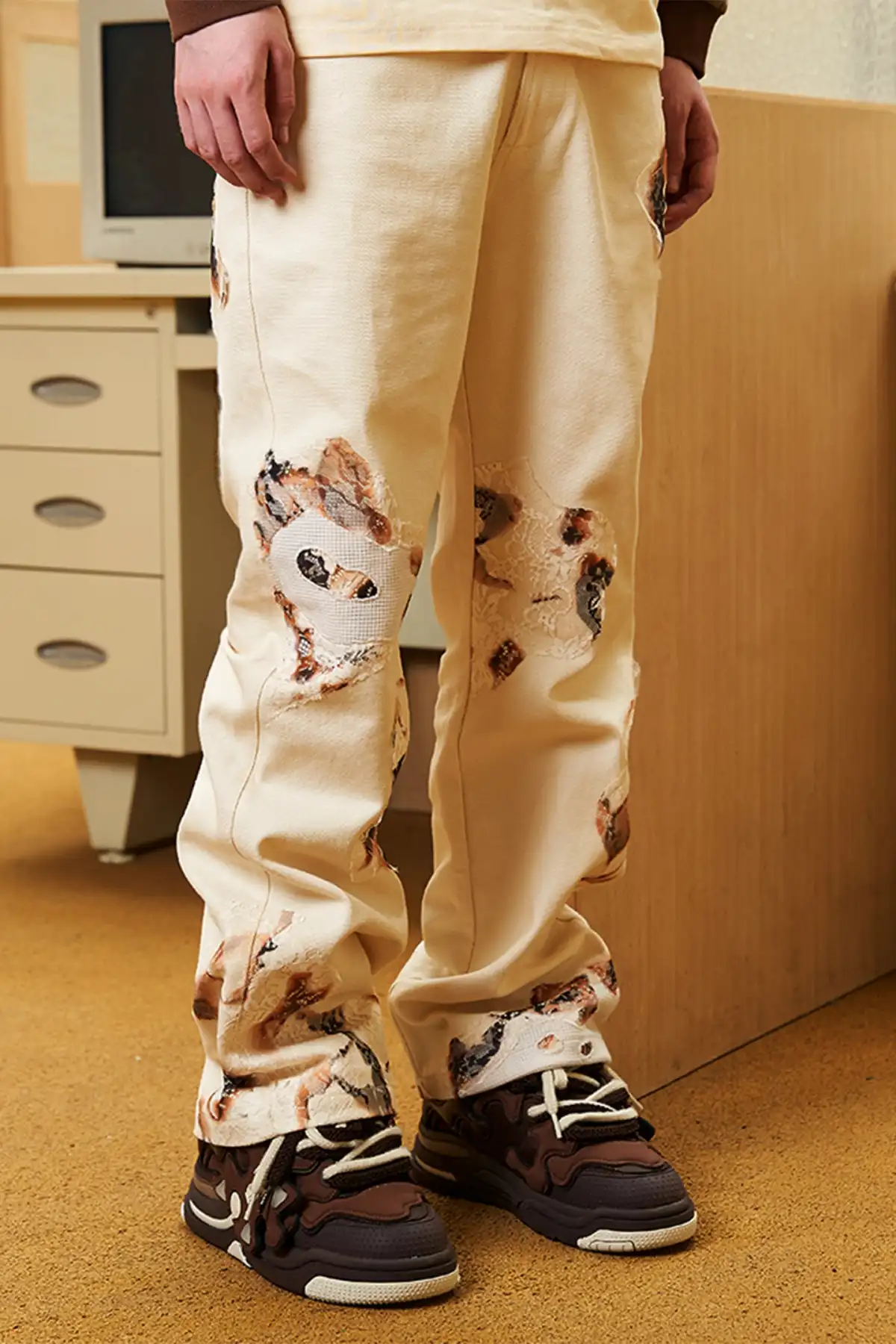 YADcrew | Flame Lace Pants