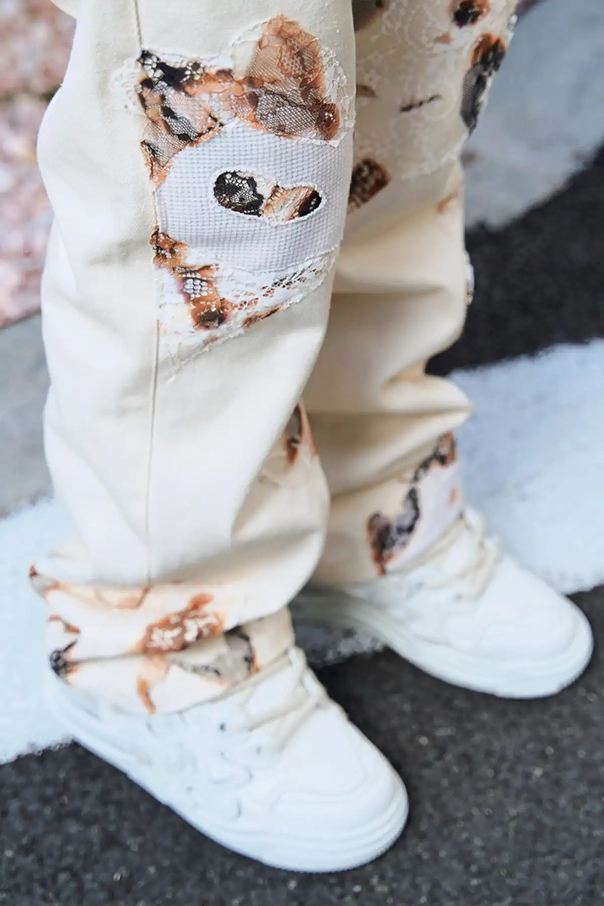 YADcrew | Flame Lace Pants