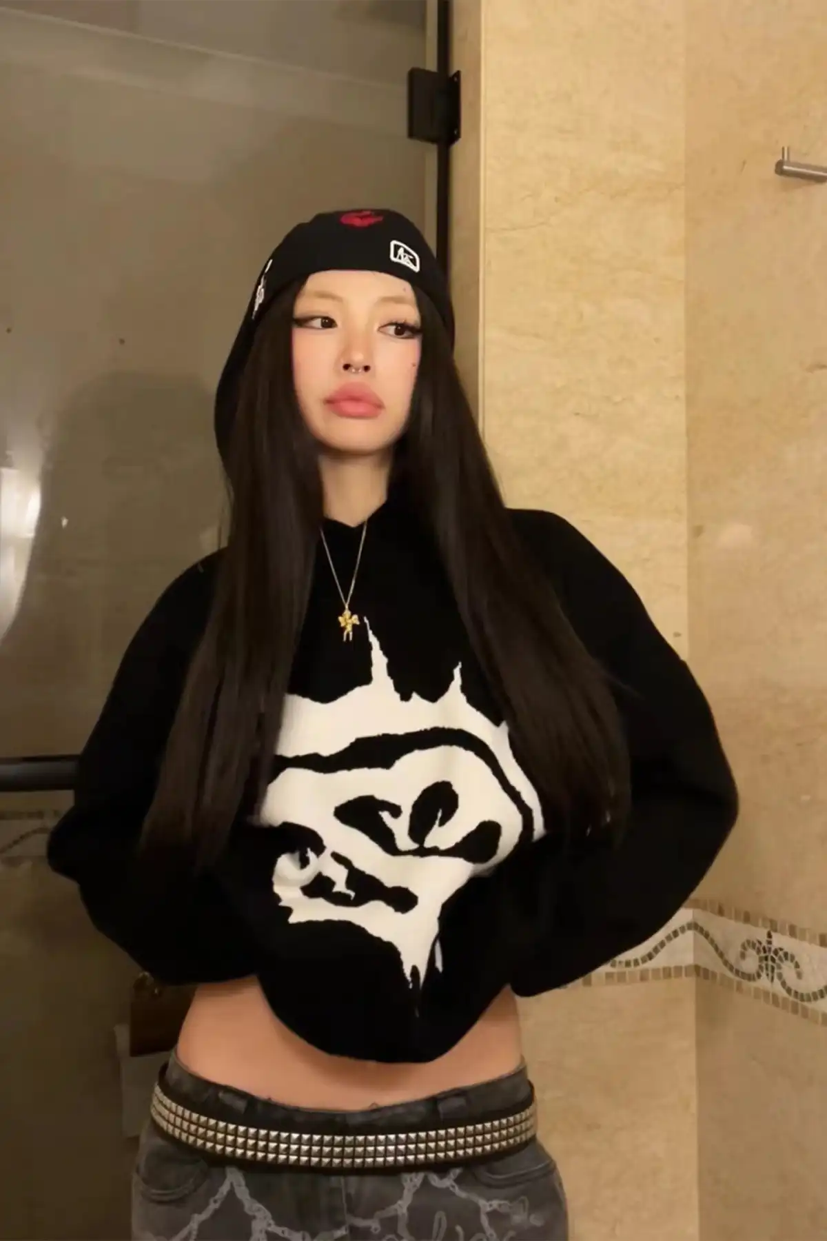 Disark│Modal Anti-Pilling Knitted Hoodie-White