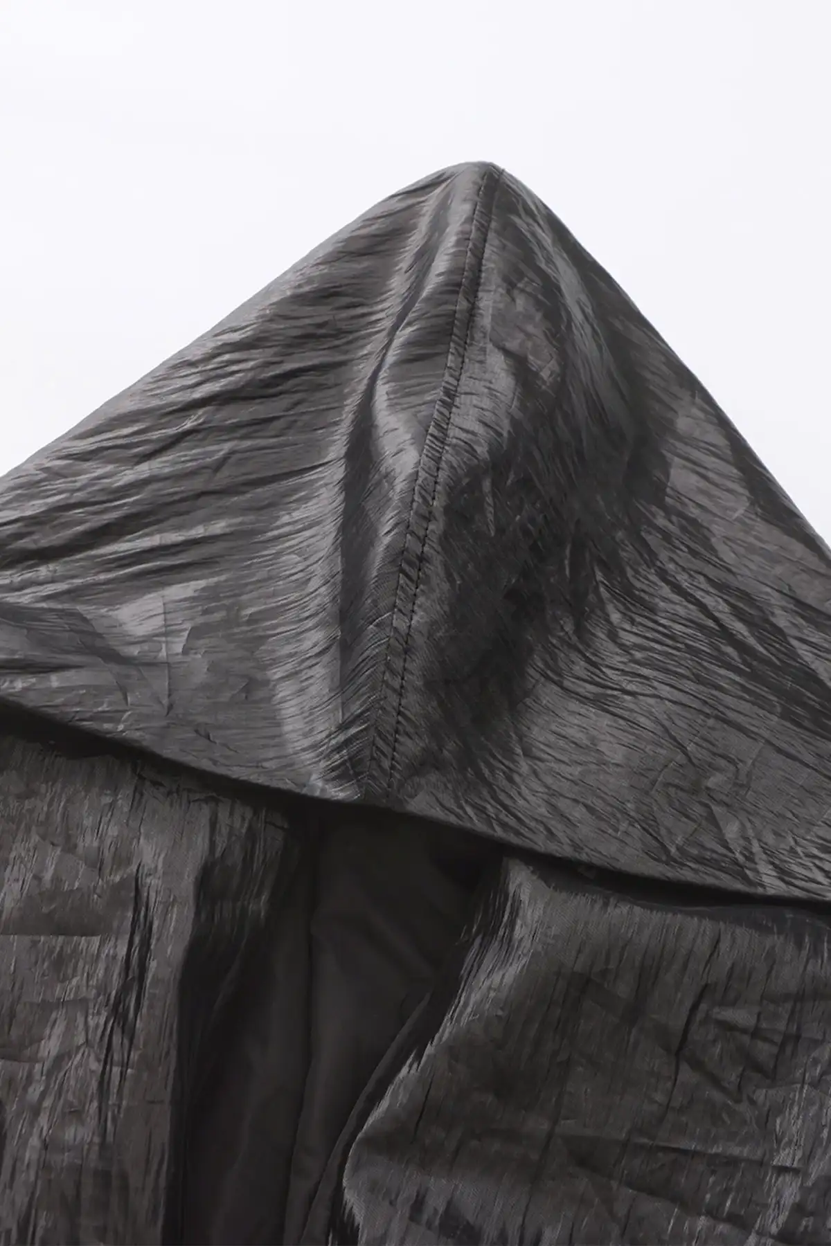 Disark│Anniversary Limited Edition Textured Pleated Shoulder Pad Hooded Coat