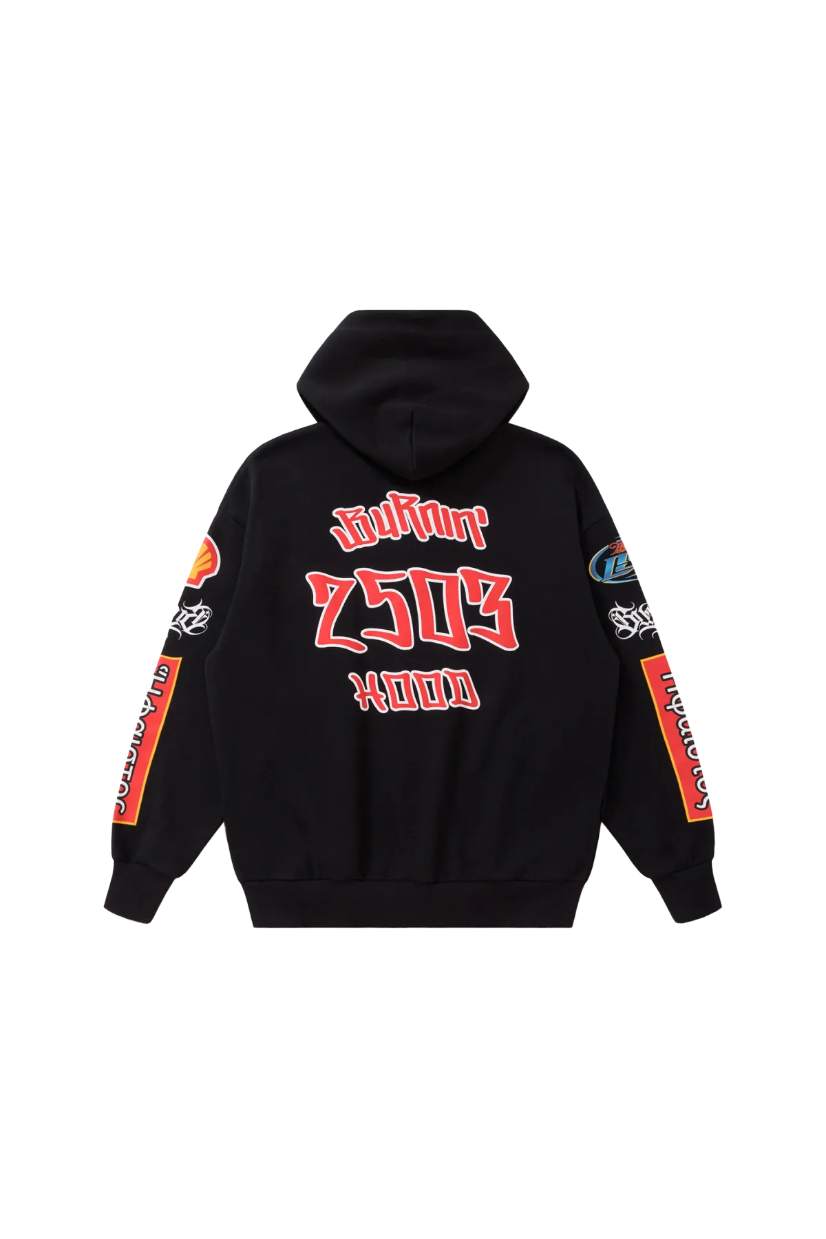 BURNIN Full Print Racing Zipper Hoodie