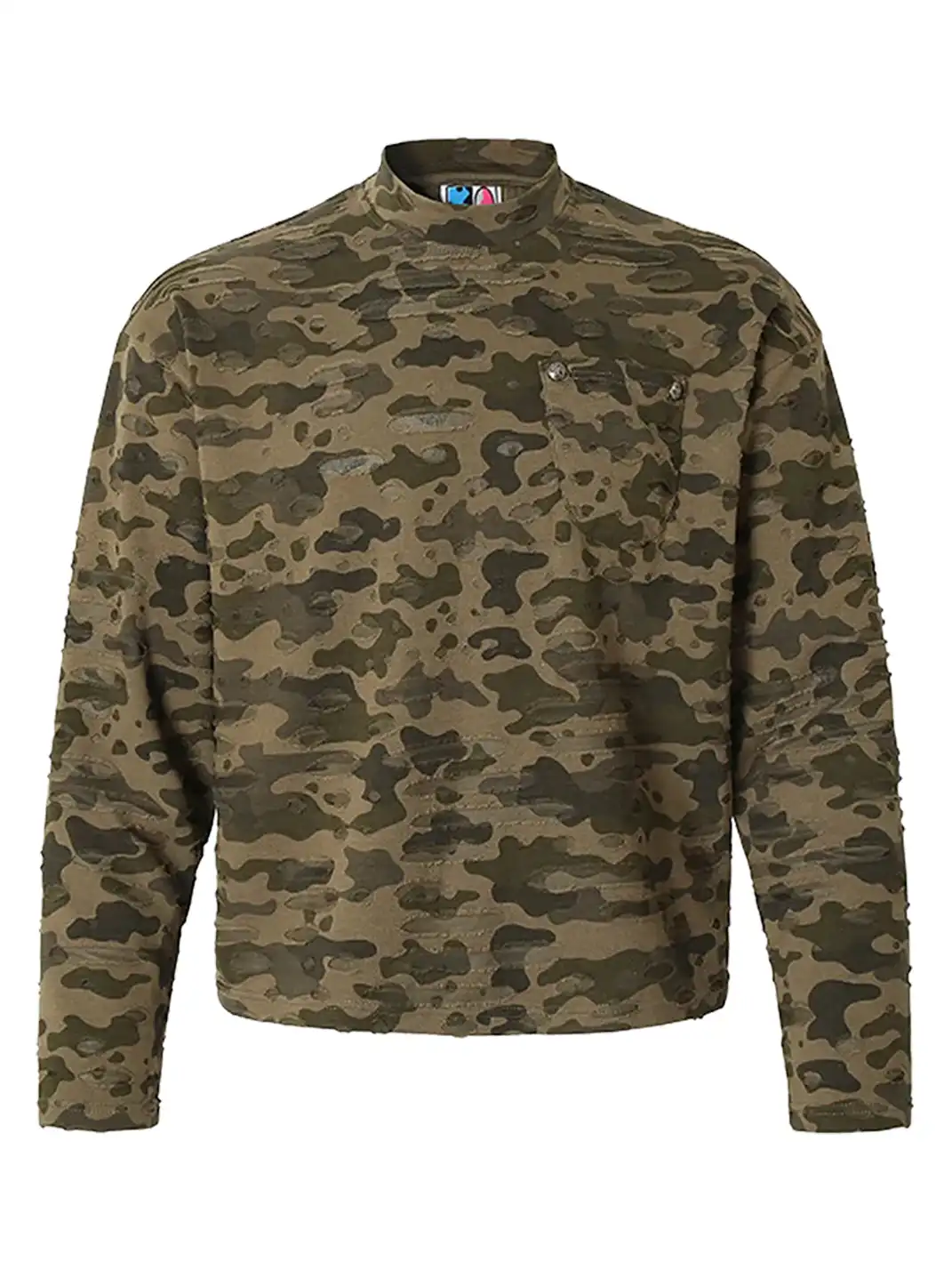 YADcrew | Wormhole Camouflage Pocket Long Sleeve