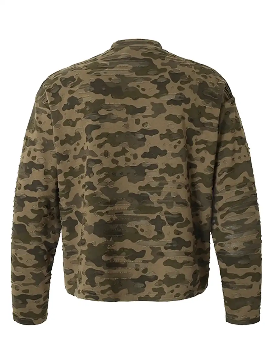 YADcrew | Wormhole Camouflage Pocket Long Sleeve - 2