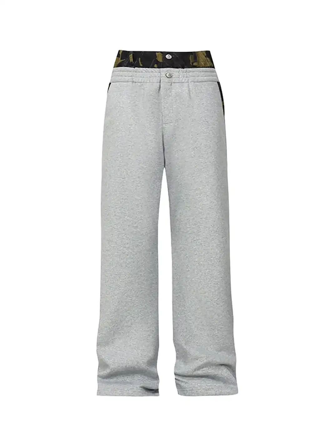 YADcrew | Camouflage Tree Pattern Flared Sweatpants