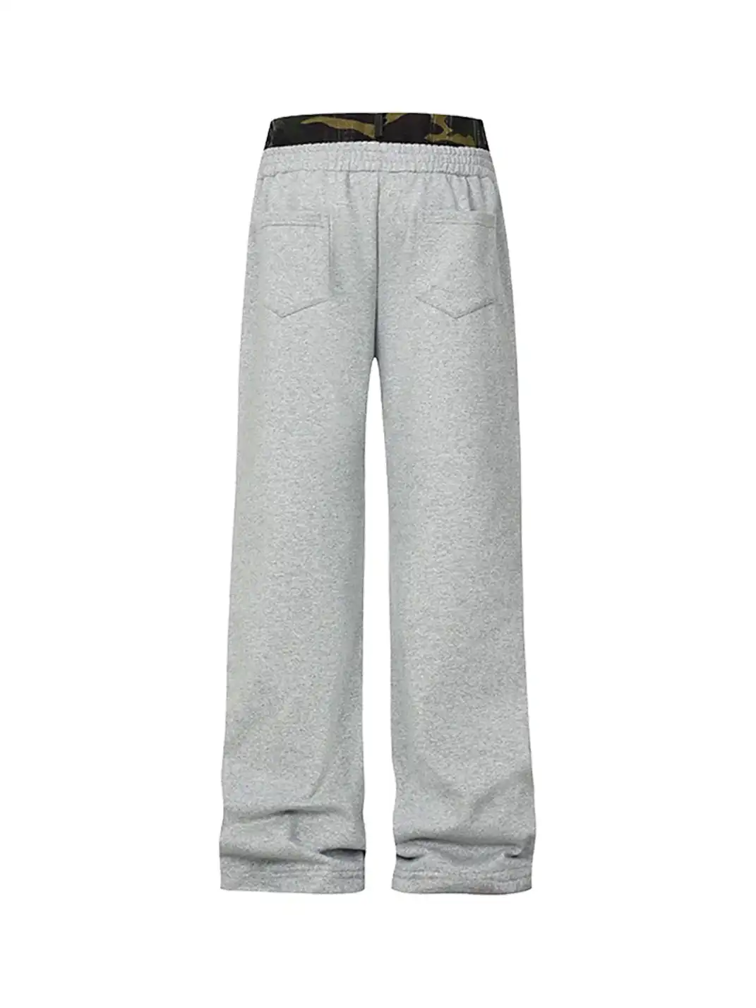 YADcrew | Camouflage Tree Pattern Flared Sweatpants