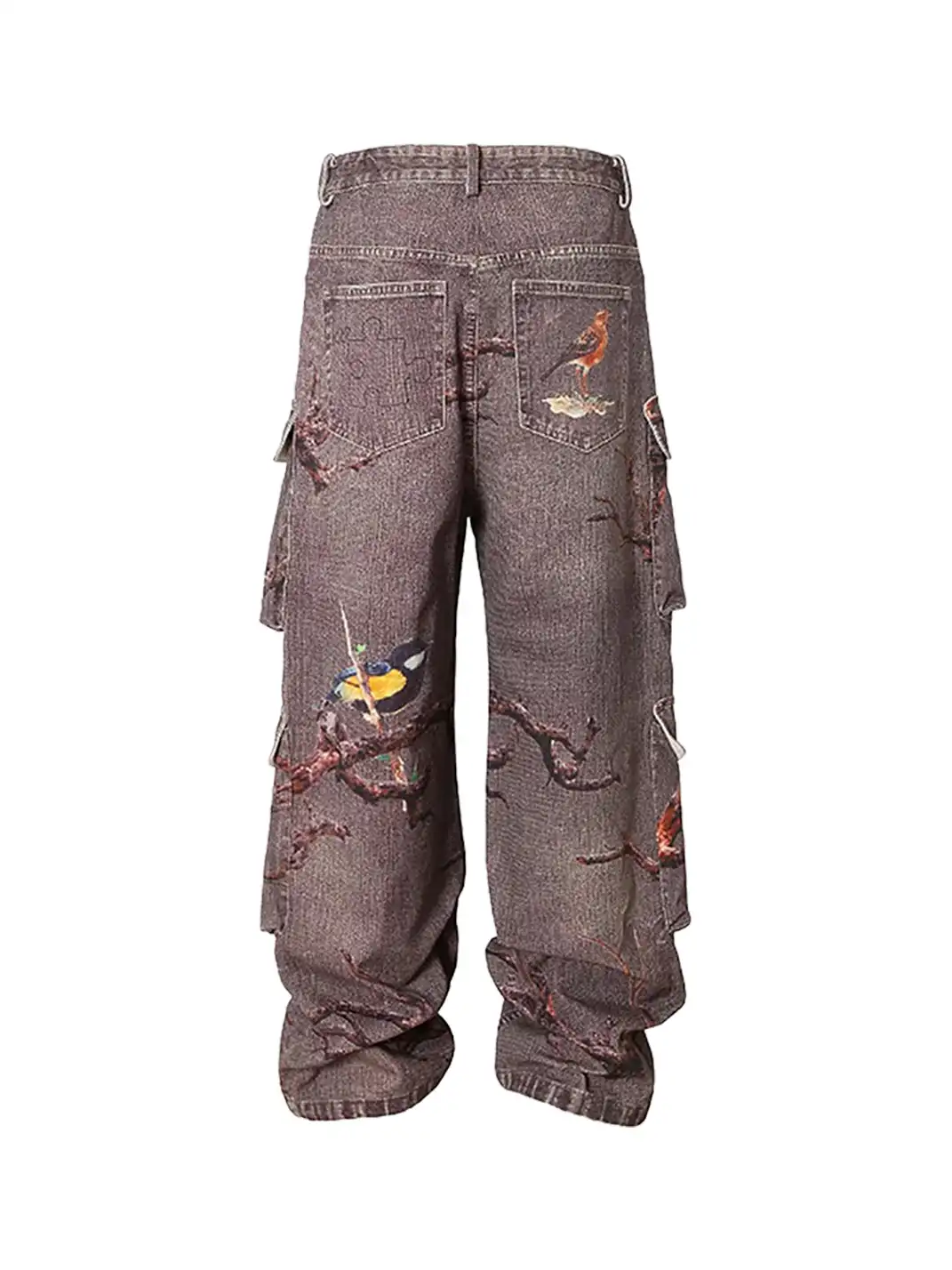 YADcrew | Autumn Forest Branches Jeans